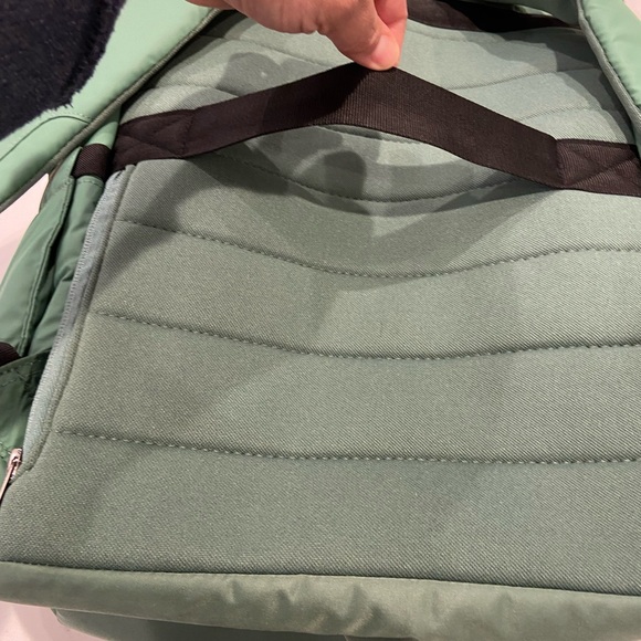 Green Puffer Backpack - Picture 6 of 7